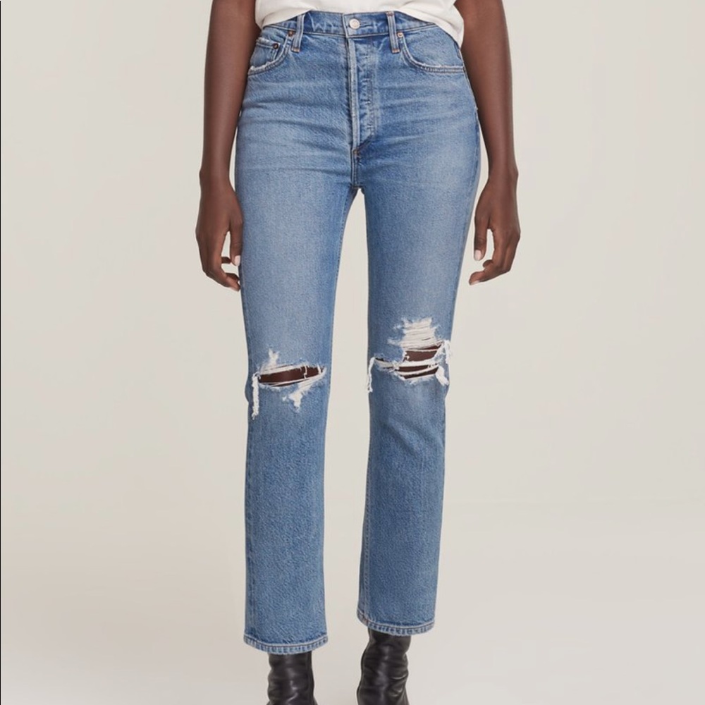 Agolde Riley High Waiste Jeans size 27